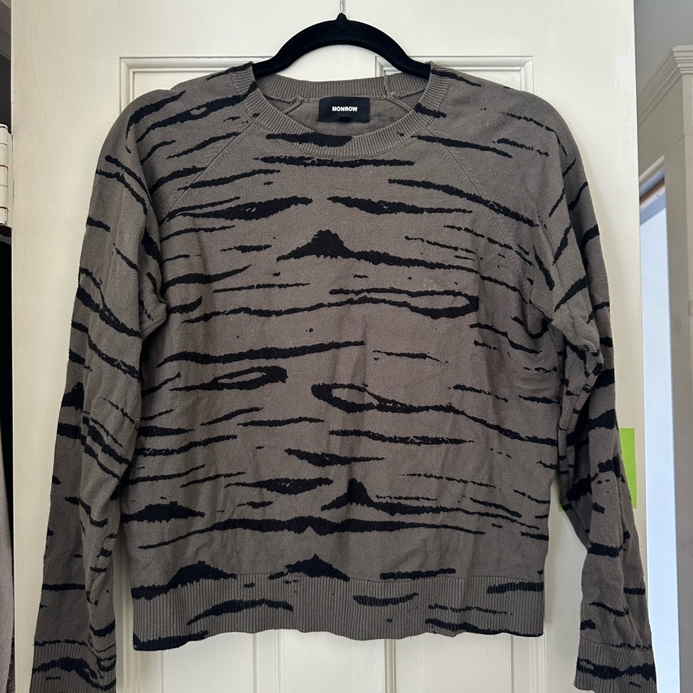 Monrow animal print sweat set!